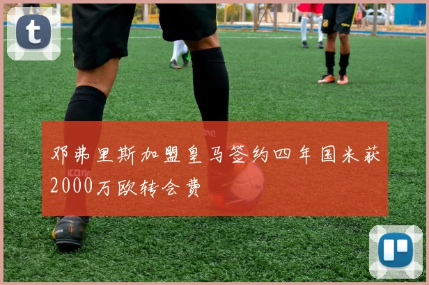 邓弗里斯加盟皇马签约四年国米获2000万欧转会费