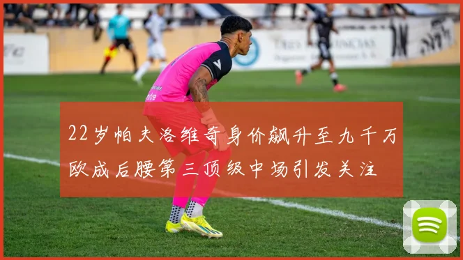 22岁帕夫洛维奇身价飙升至九千万欧成后腰第三顶级中场引发关注